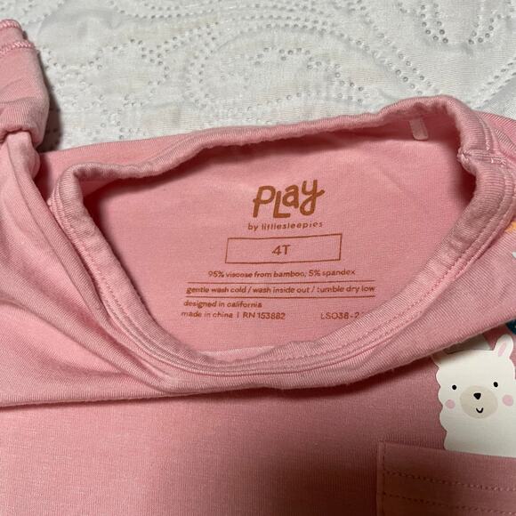 Little Sleepies Play Bamboo Birthday Shirt Size 4T - Picture 4 of 5